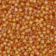Toho Treasure beads 11/0 Inside-Color Crystal/Tangerine-Lined TT-01-789